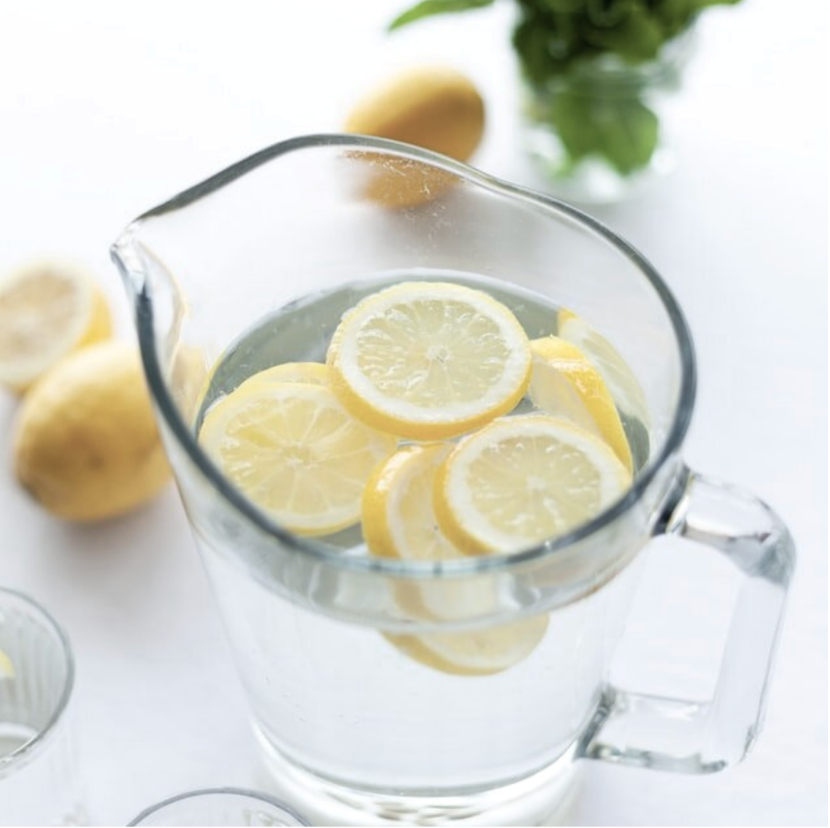 Drinking lemon water for acne clearance