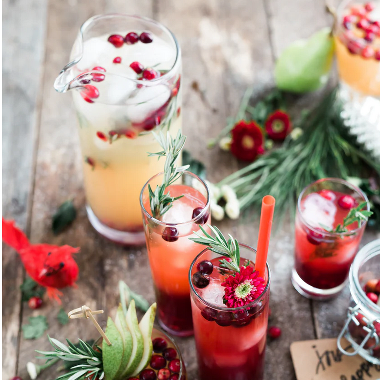 festive cranberry punch