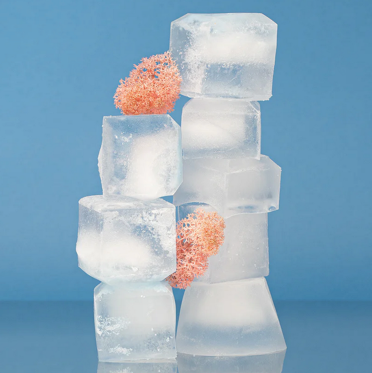 Using Ice on Face