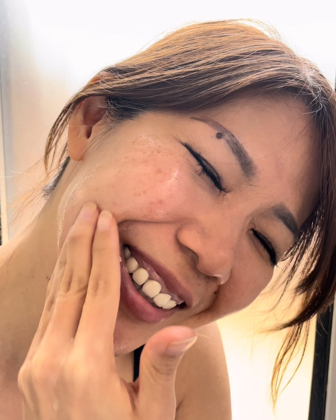 oily skin type