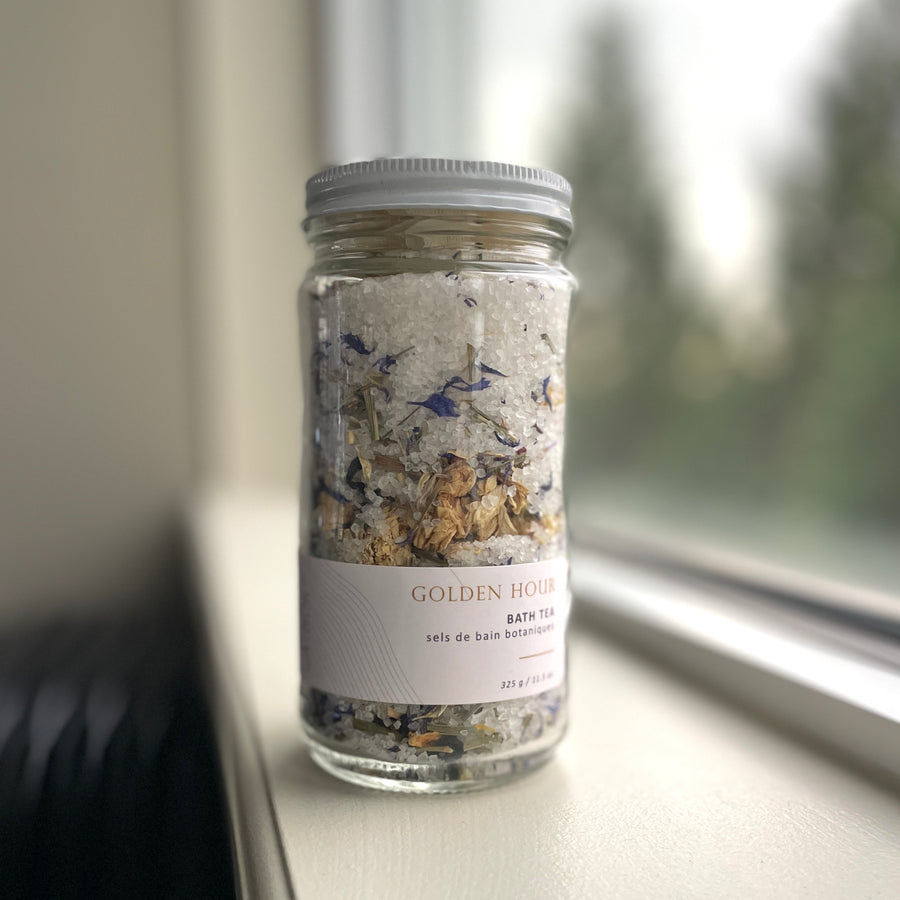 Golden Hour Bath Tea Jar