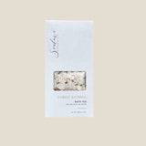 A packaged bath tea product labeled 'FOREST BATHING BATH TEA' from Sealuxe, visible through a clear window on the packaging.