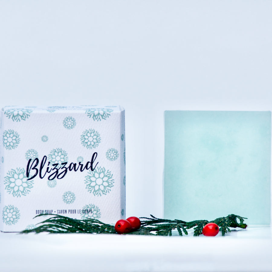 Blizzard Holiday Soap Bar