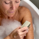 Sealuxe Coastal Breeze soap lather on an arm
