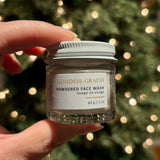 Sealuxe mini Goddess Grains facial polish jar