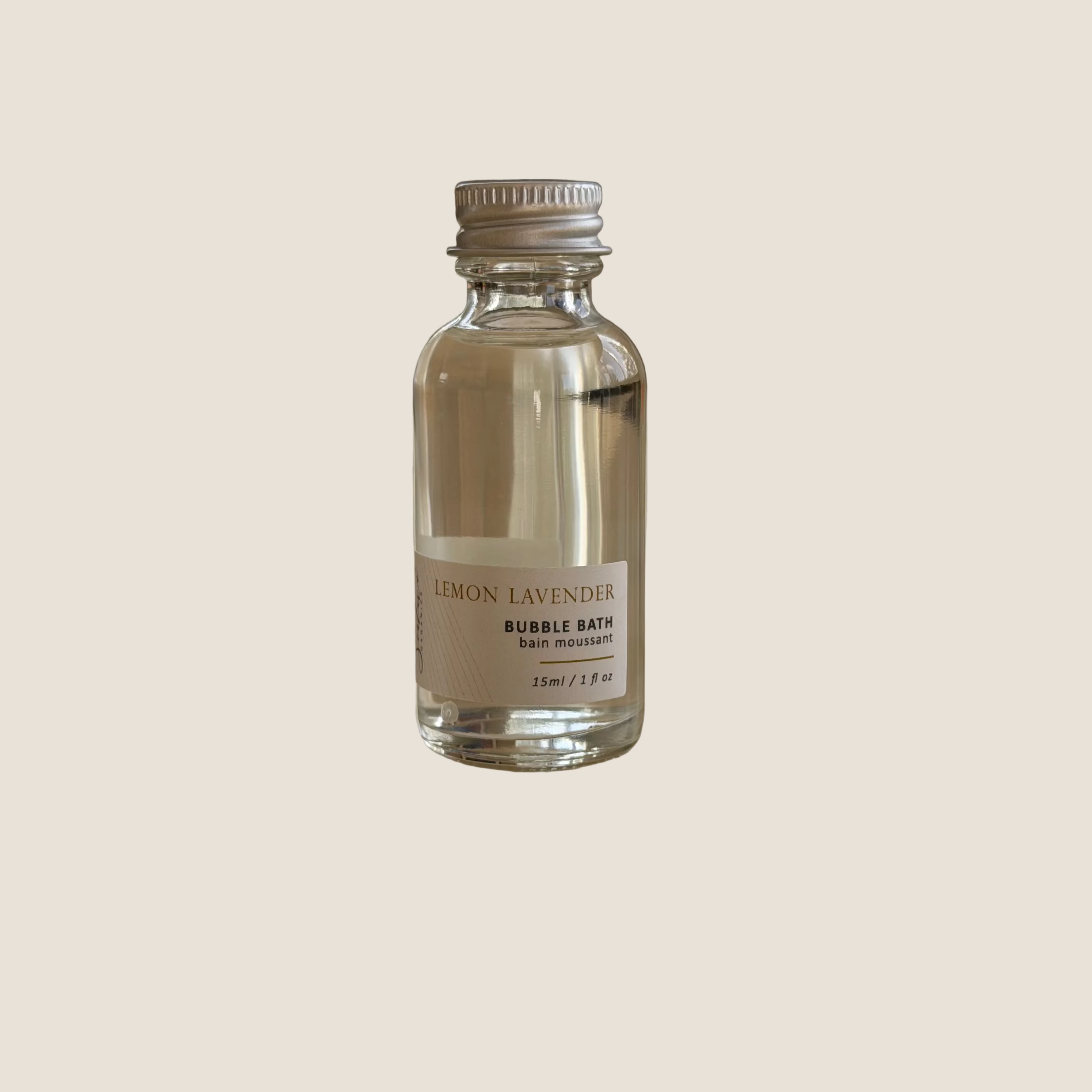 Sealuxe mini Lemon bubble bath bottle