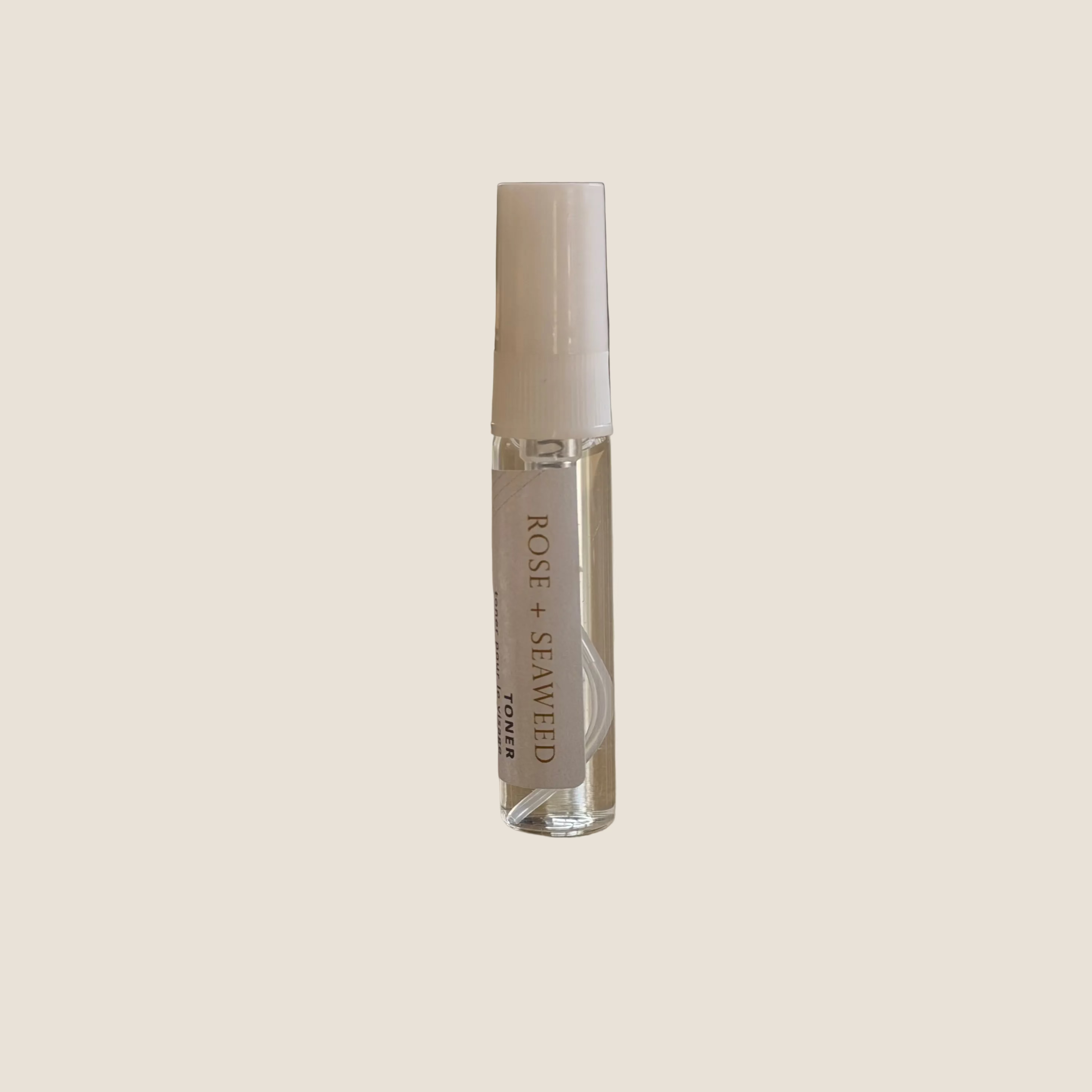 Sealuxe mini Rose toner bottle